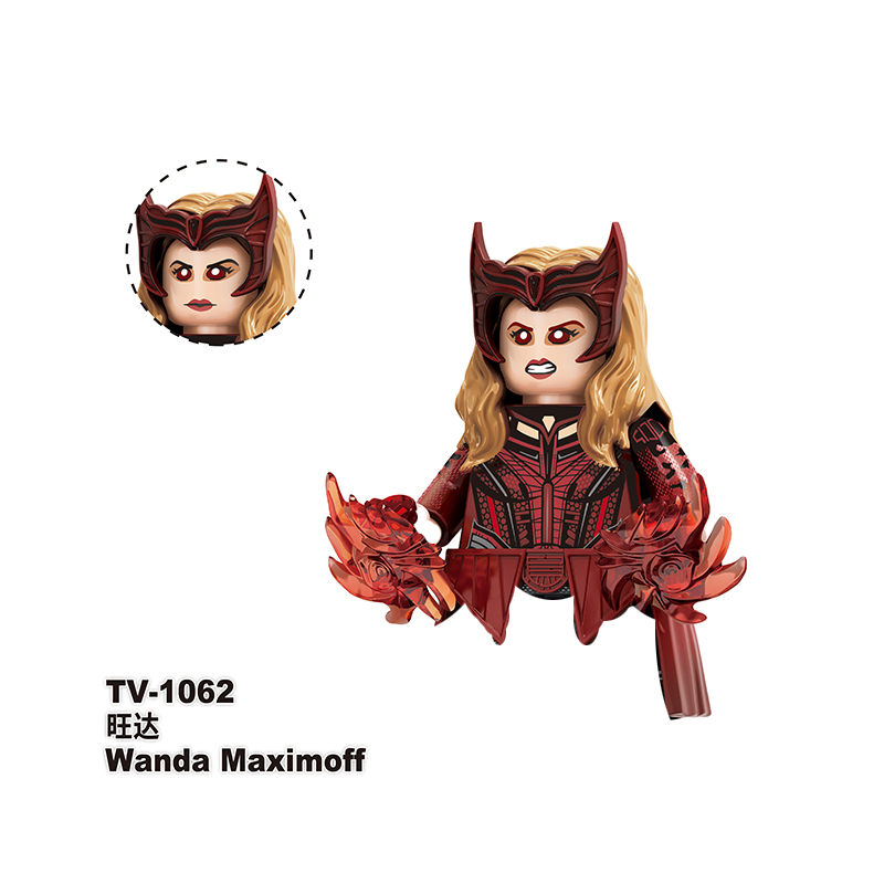 New Wanda Mini Action Figures  – обзор и цена Kids Toys Lego