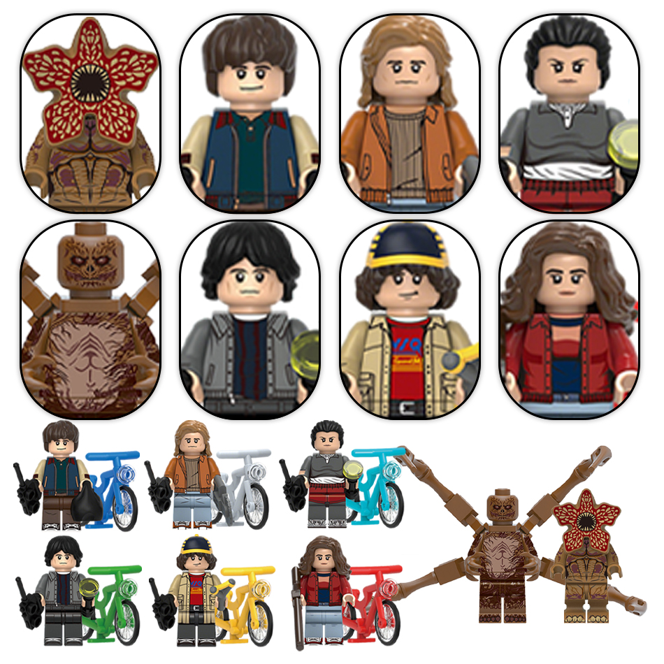 8Pcs/Set The Horror TV Dustin  – обзор и цена Kids Toys Lego